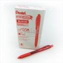 PENTEL ปากกาหมึกเจล กด 0.5 ENERGEL X BLN105 <1/12> แดง